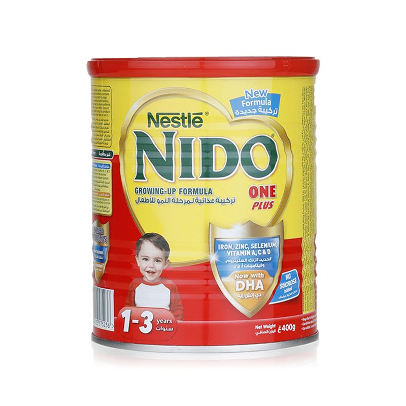 Nido baby milk 1 plus age 1-3 years 400 gram