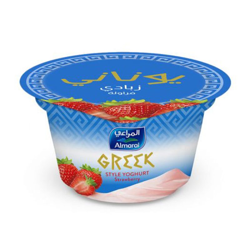 Almarai greek yogurt strawberry flavor 150g