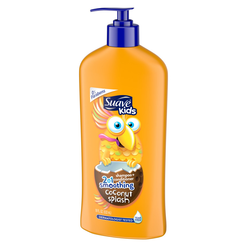 Suave Kids Shampoo + Conditioner Coconut Scent 665 Ml