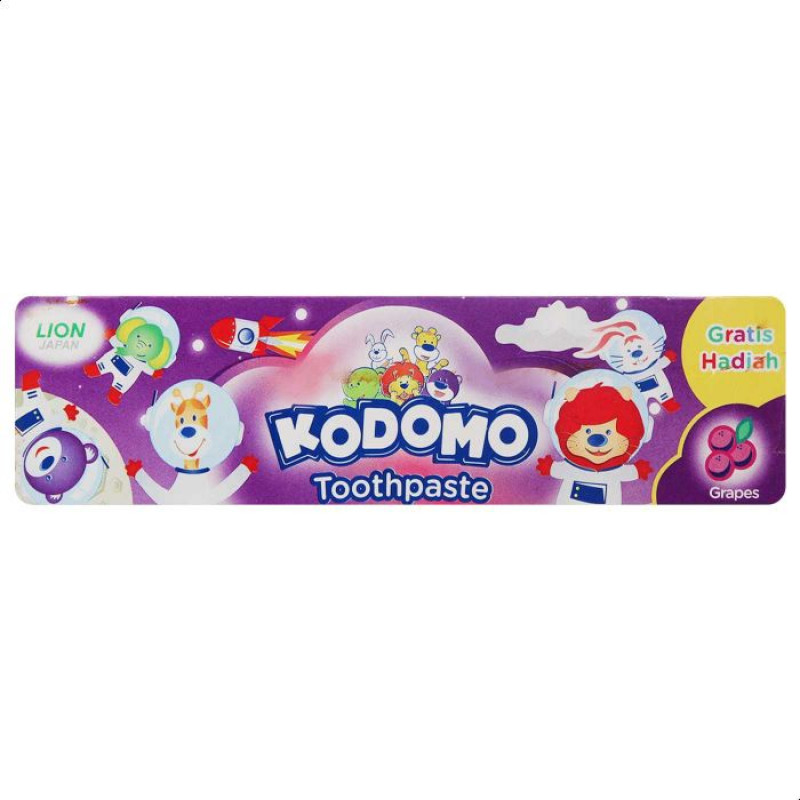 Kodomo Kids Toothpaste Grape 50 Ml
