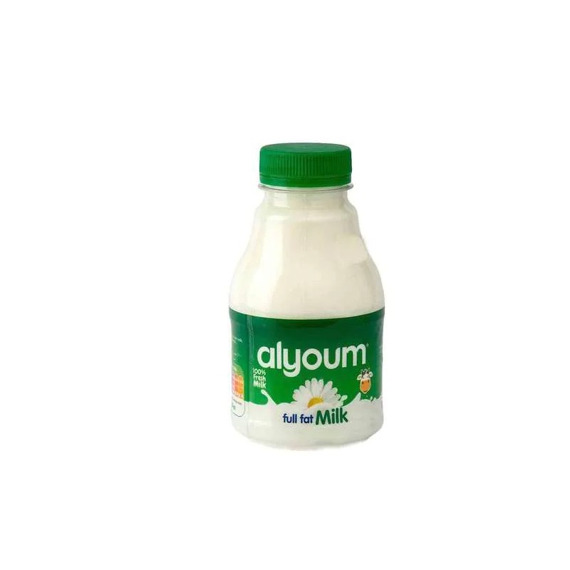 Alyoum fresh milk full fat 200ml