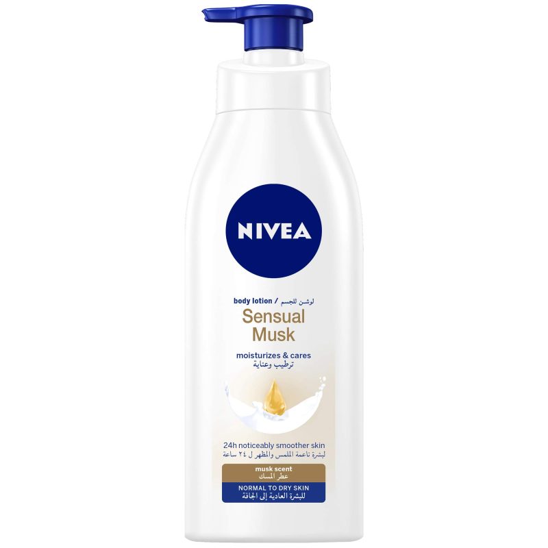 Nivea Body Care Body Lotion Sensual Musk Normal To Dry Skin 400ml