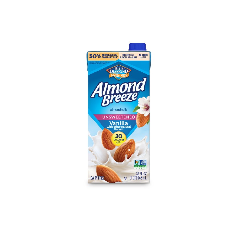 Blue Diamond Almond & Vanilla Milk Unsweetened 946ml