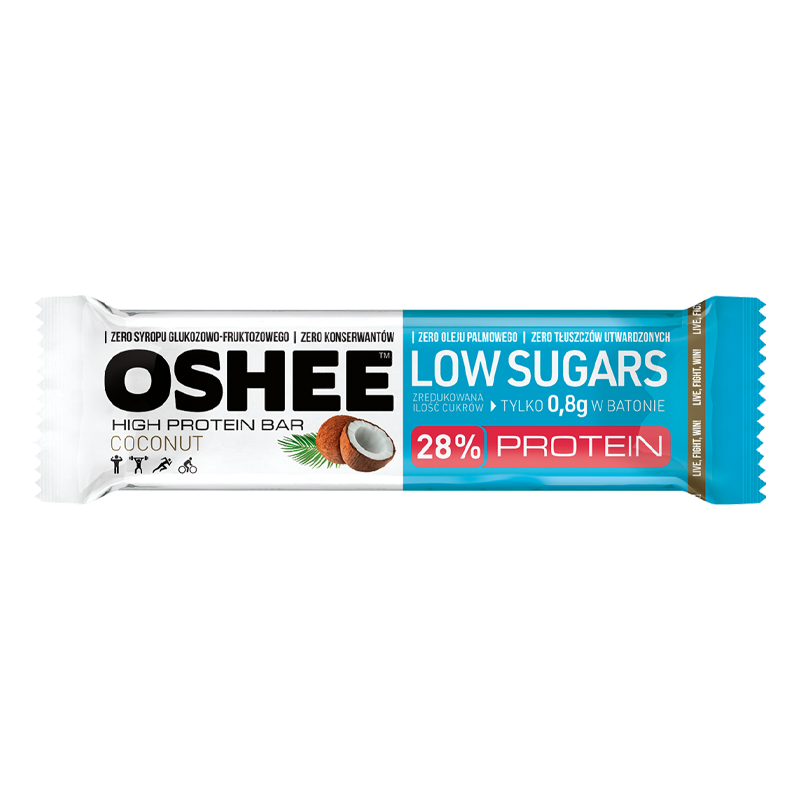 Oshee High Protein Bar Coconut 45g