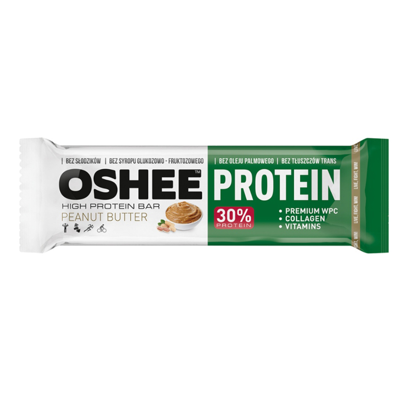 Oshee High Protein Bar – Peanut Butter 45g