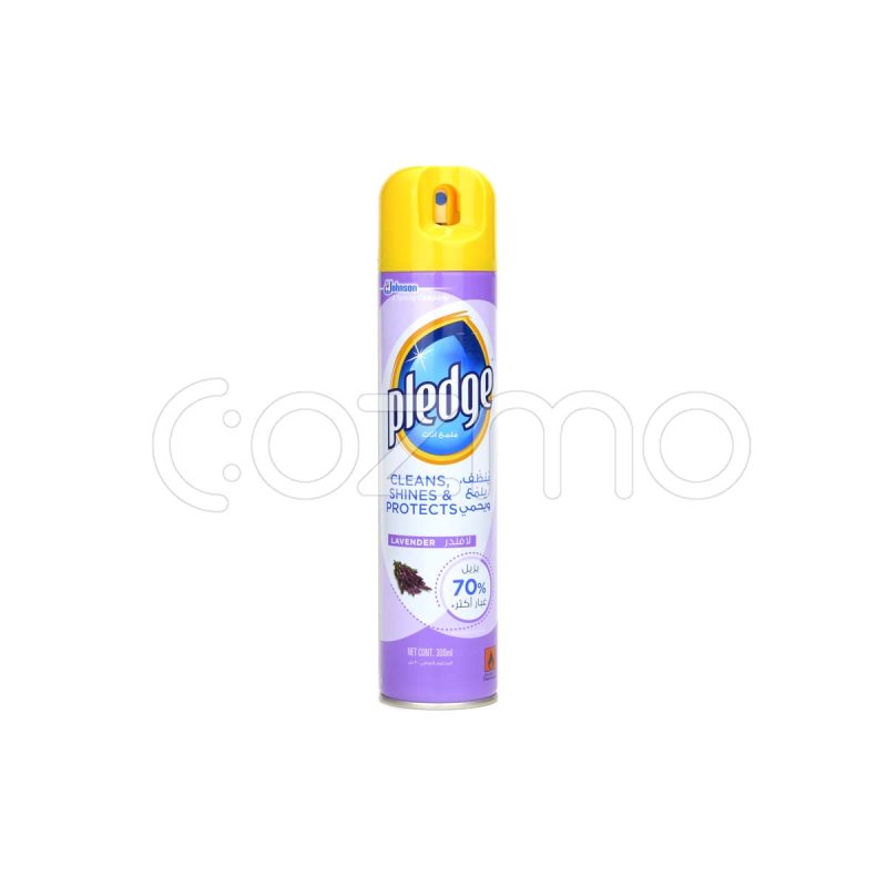 Pledge spray furniture cleaner lavender 300ml