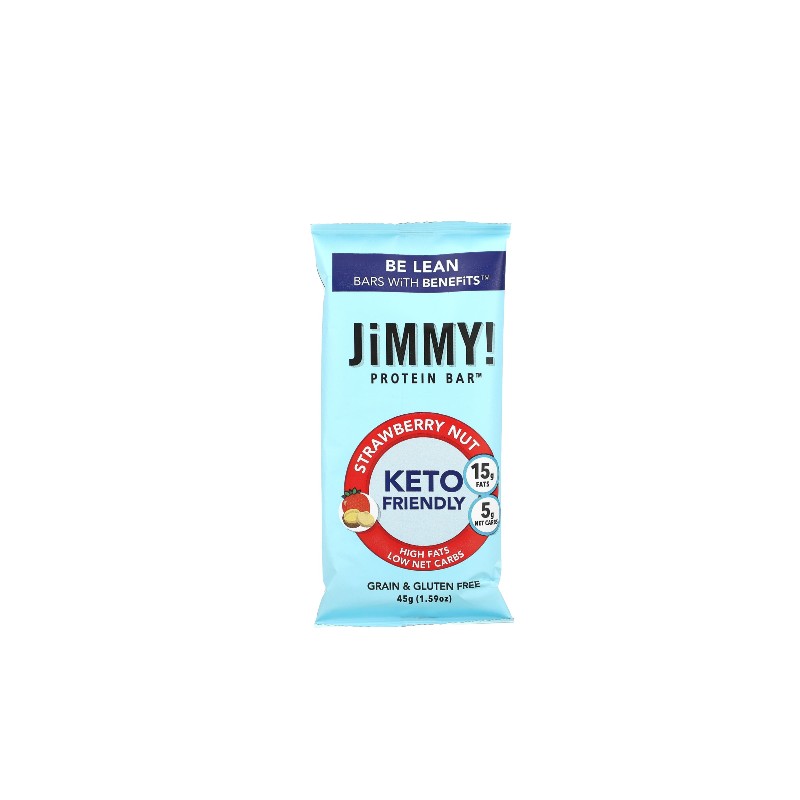 Jimmy protein bar walnut cranberry keto 45g