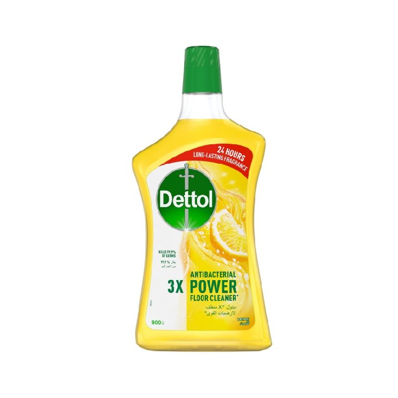 Dettol anti-bacterial floor cleaner lemon – 900 ml