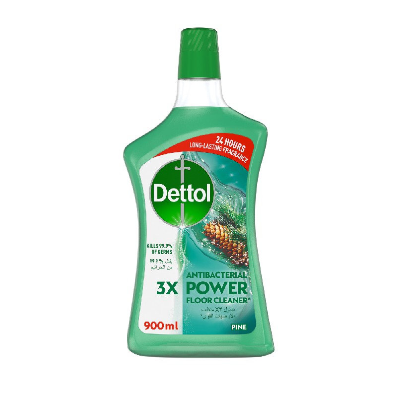 Dettol pine antibacterial power floor cleaner 900ml