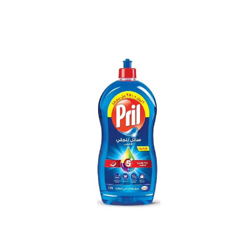 Pril dishwashing liquid original 1 liter + 250 free