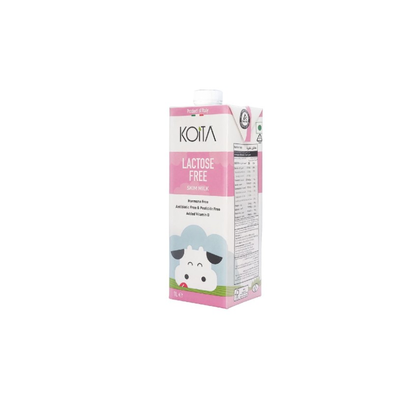 Koita Skim Lactose Free Milk 1Ltr