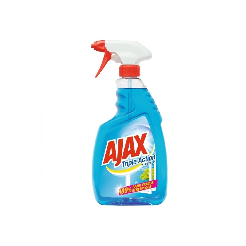 Ajax Triple Action Glass Cleaner 750ml