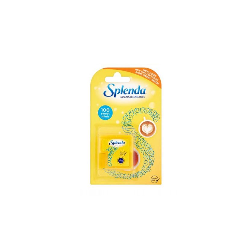 Splenda Sugar Alternative Sweetener 100 Sweet Minis Tablets Suitable