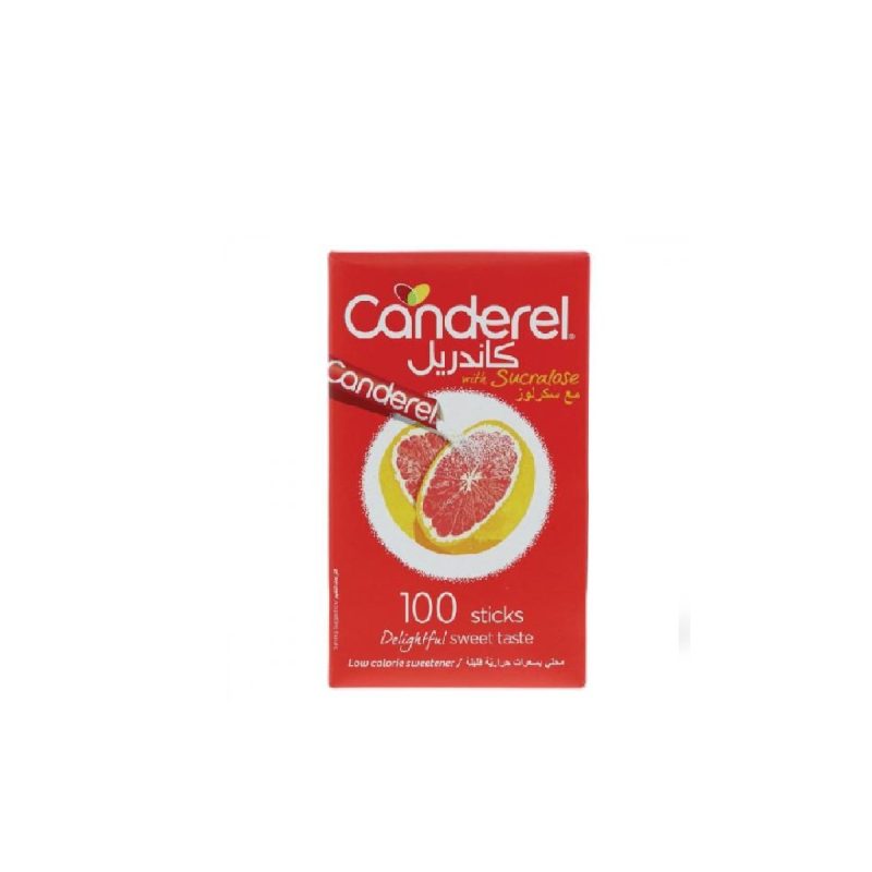 Canderel Low Calorie Sweetener Powder With Sucralose, 100 Stick