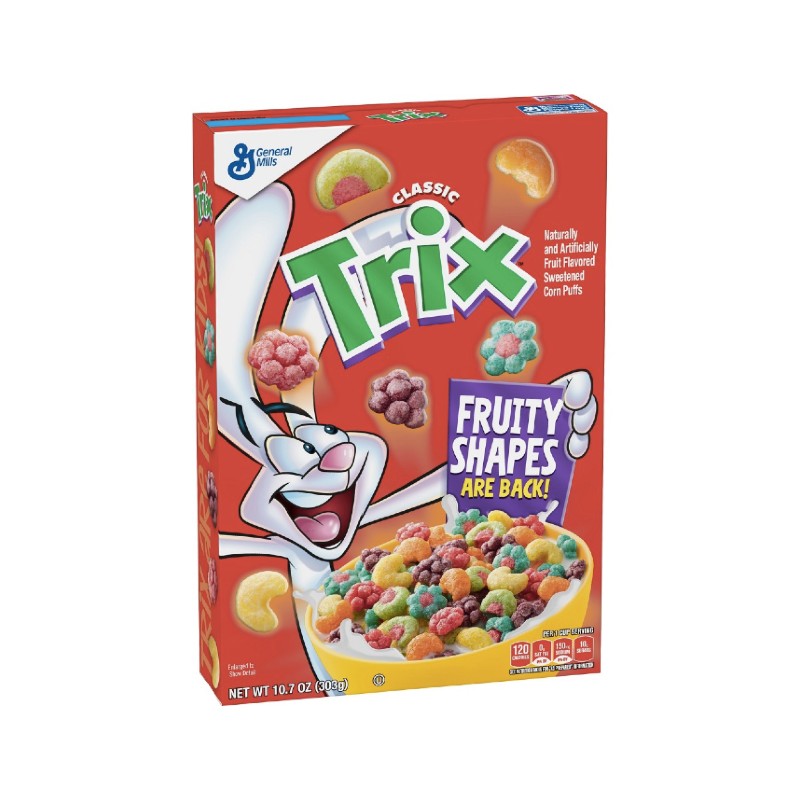 Trix Breakfast Cereal Fruit Shapes 303 g
