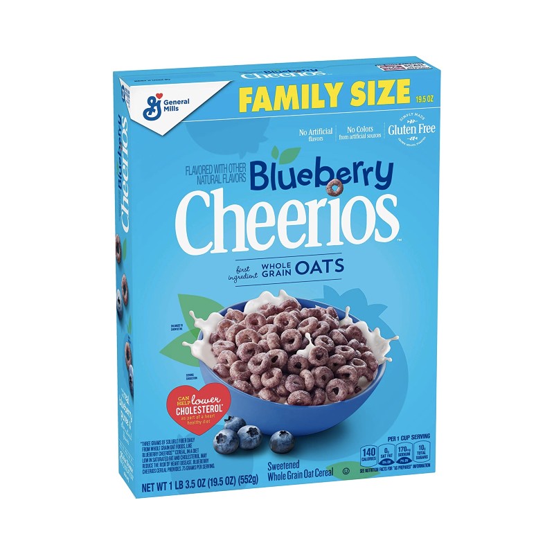 Cheerios oat flakes with blueberry flavor 402g