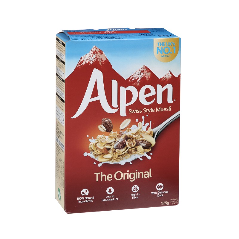 Albeen muesli breakfast cereal original 375g