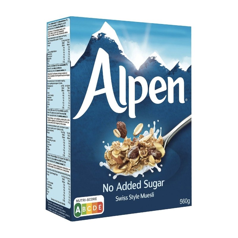 Alpen muesli without sugar 560g