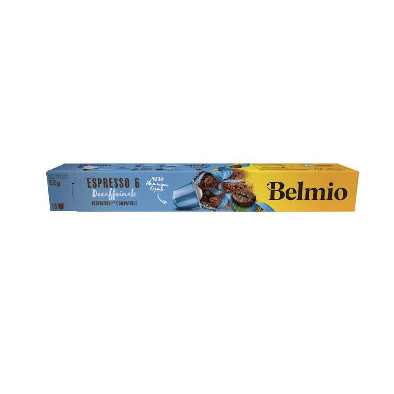 Belmio coffee with vanilla decaffeinated 10 capsules