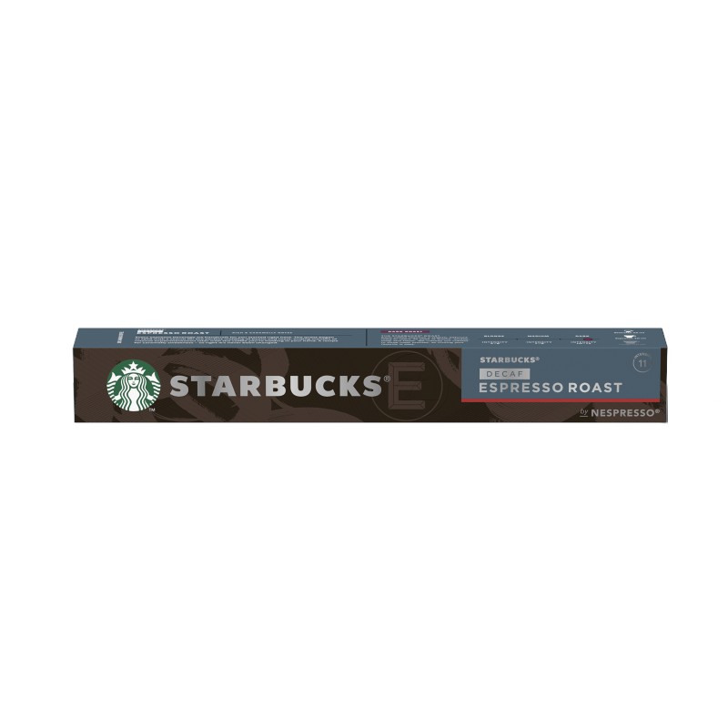 Starbucks espresso #11 roasted decaffeinated 10 capsules