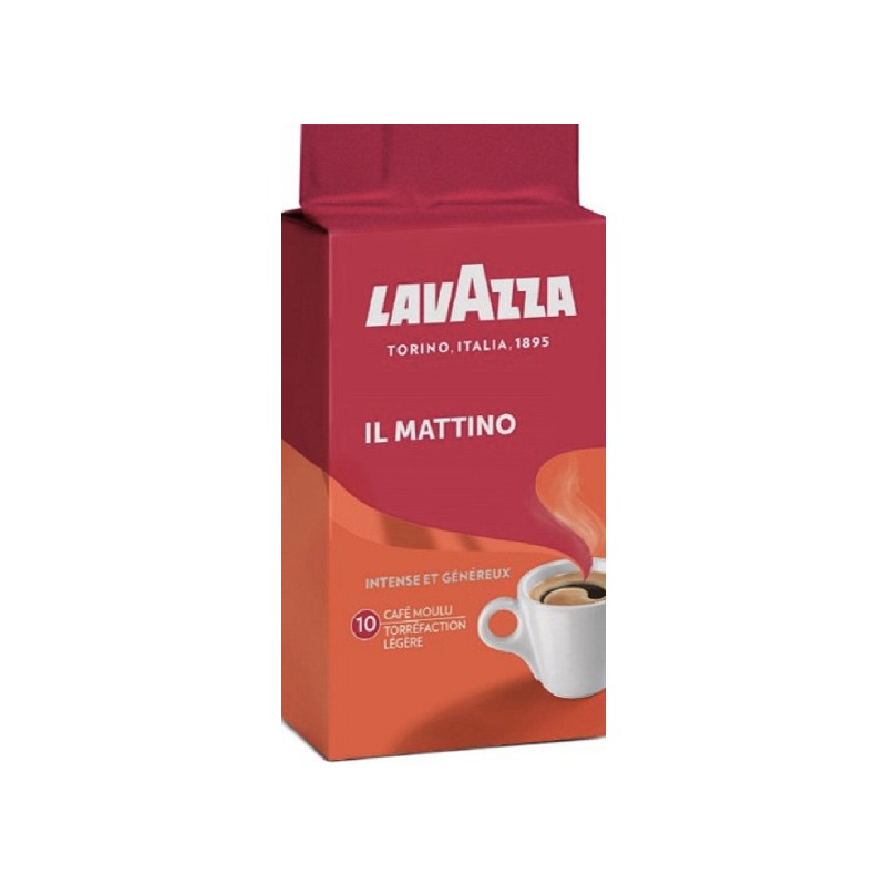 Lavazza El Matino coffee #10 ground and roasted 250 g