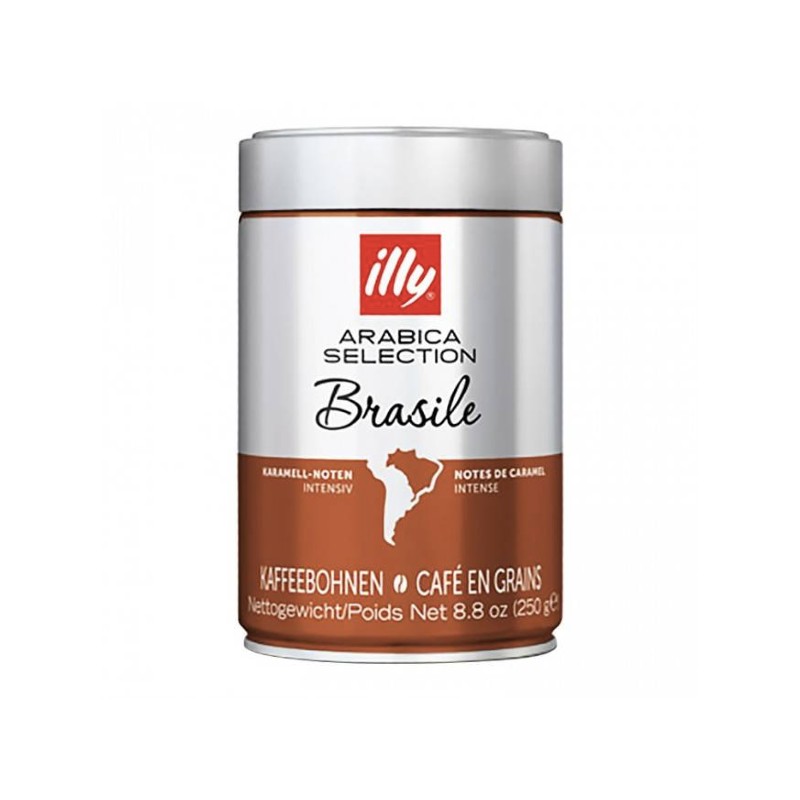 Illy Arabica Brazilian coffee beans with a hint of caramel 250 g