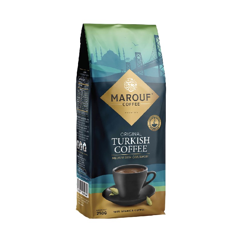 Maarouf Turkish coffee medium with cardamom 250 g