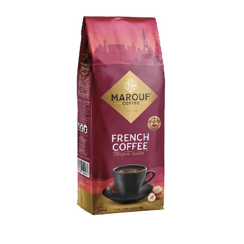 Maarouf French coffee with hazelnut 250g