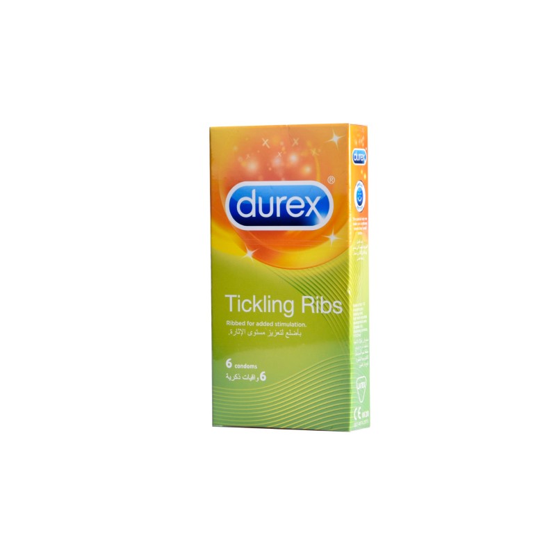 Durex Tickling Ribs Condoms 6 Pcs