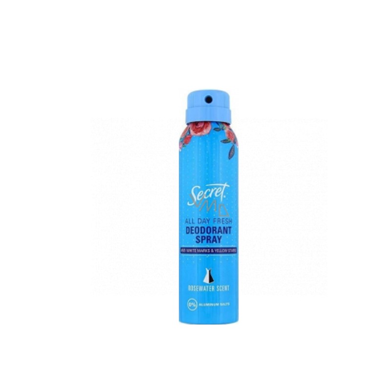 Secret Rosewater Deodorant Spray 150 ml