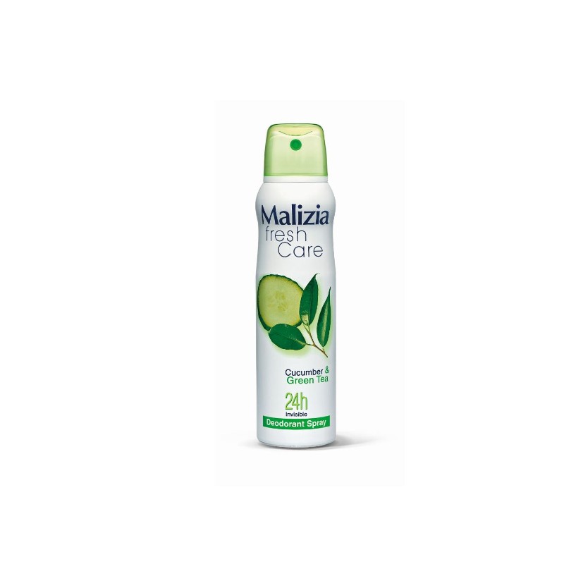 Malizia Fresh Care Deodorant Spray Cucumber & Green tea 150 ml