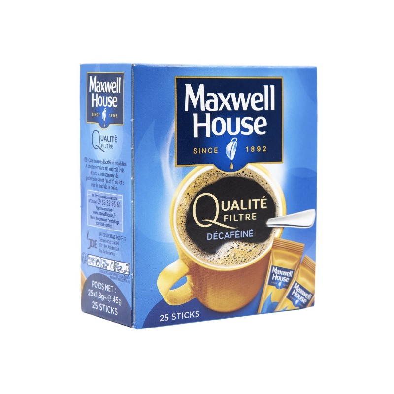 Maxwell House Instant Coffee Without Caffeine * 25