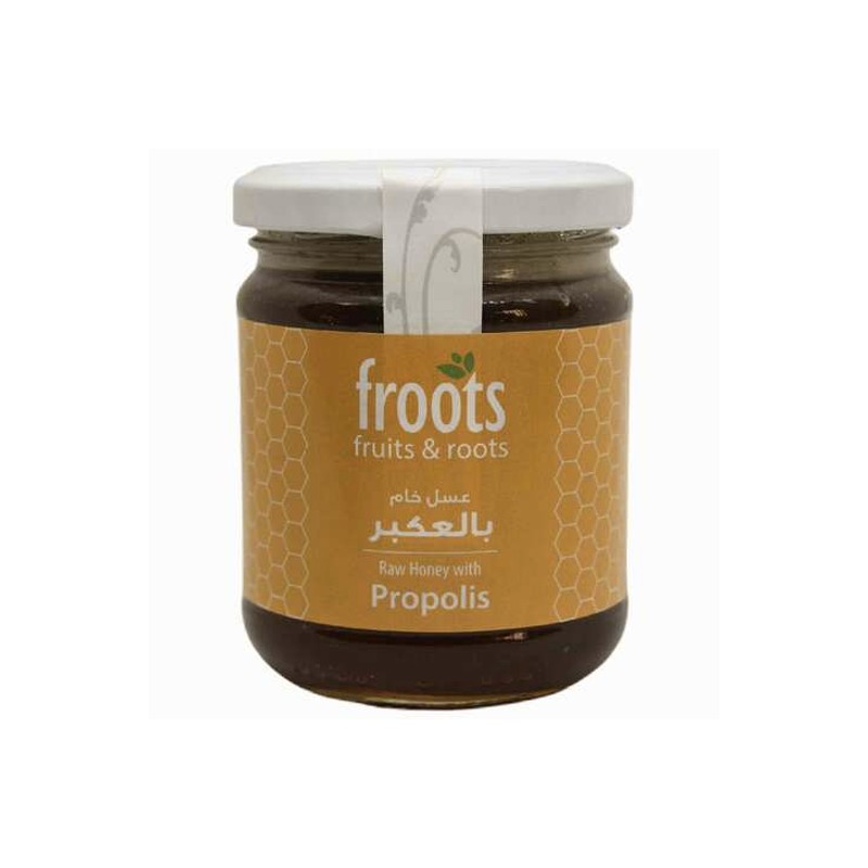 Froots raw honey with propolis 250 g