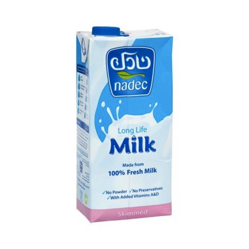 Nadec Low Fat Long Life Milk 1 Liter