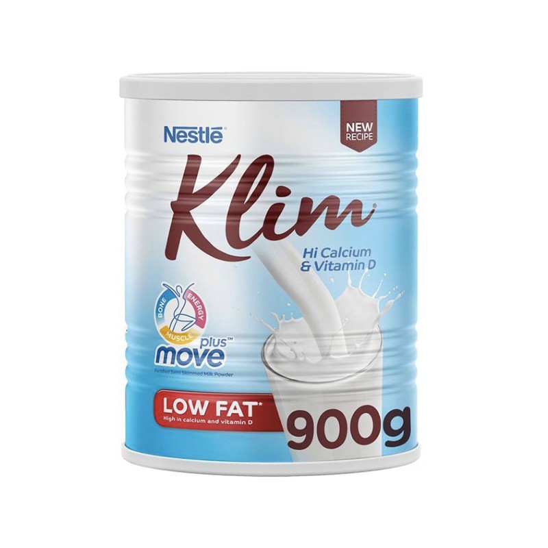 Klim Milk Powder Low Fat 900g