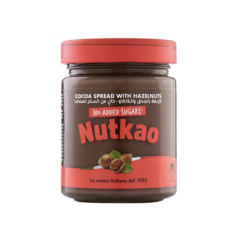 Nutkao Hazelnut and Cocoa Buttercream Sugar Free 350g