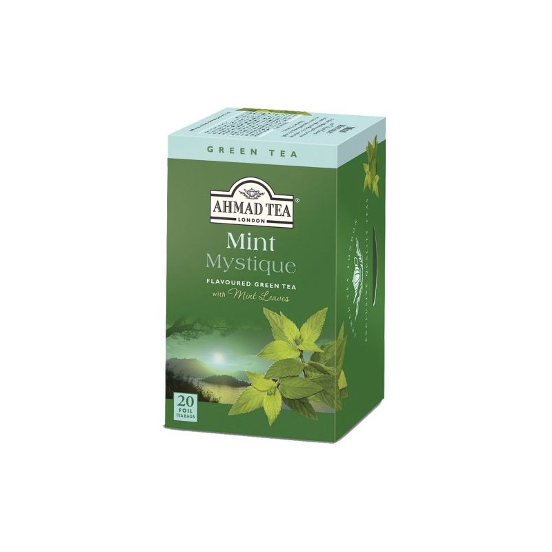 Ahmed green tea with lemon and mint flavor * 20