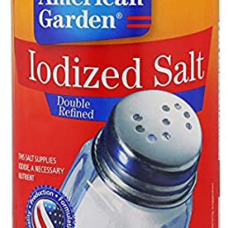 American Garden Iodized Table Salt 737g