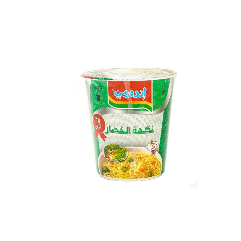 Indomie Noodles Vegetable Flavor Cup 60g
