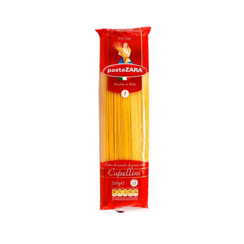 Pasta Zara Spaghetti Capellini 1 (500 G)