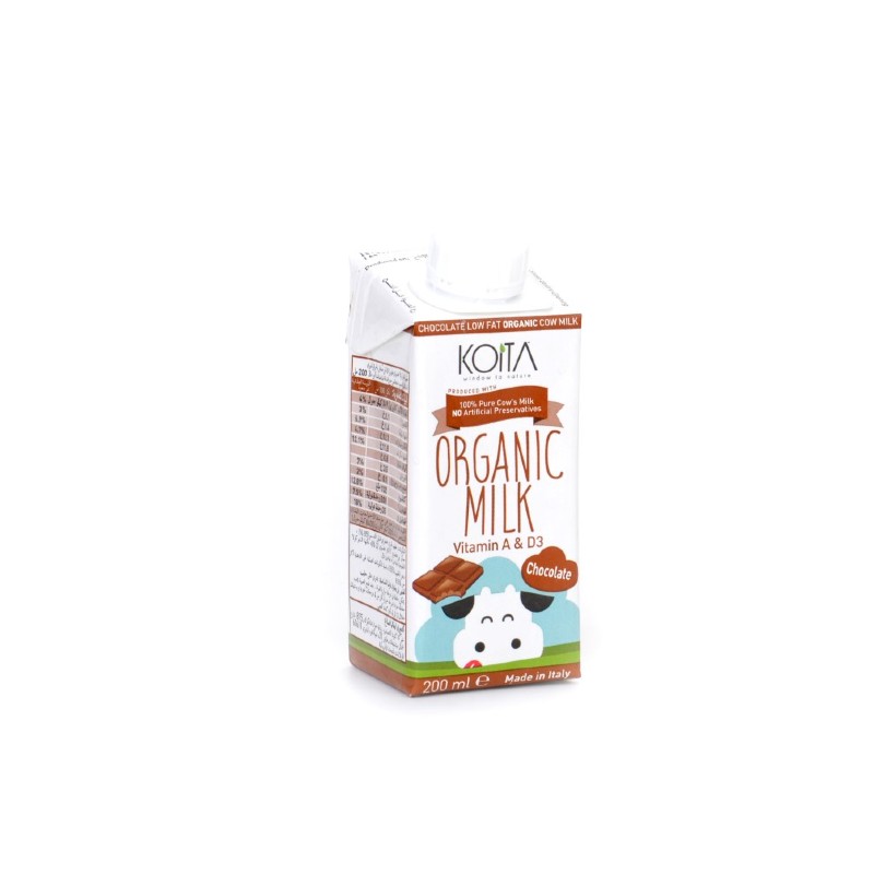 Koita Low Fat Organic Chocolate Milk 200 ml