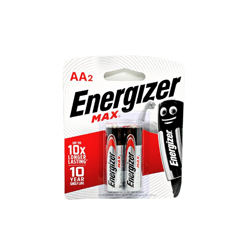 Energizer Max Aa Batteries 2pcs
