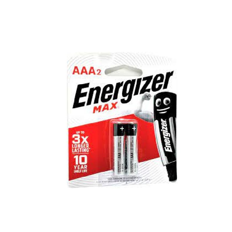 Energizer Max Aaa Batteries 2pcs