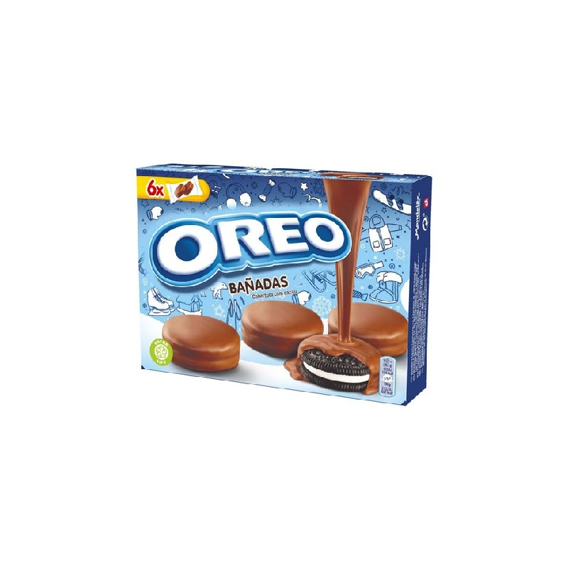 Oreo chocolate covered biscuits with vanilla filling 246 g