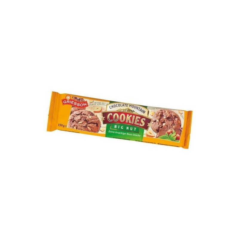 Grayson Cookies With Chocolate Chunks And Hazelnut 150g