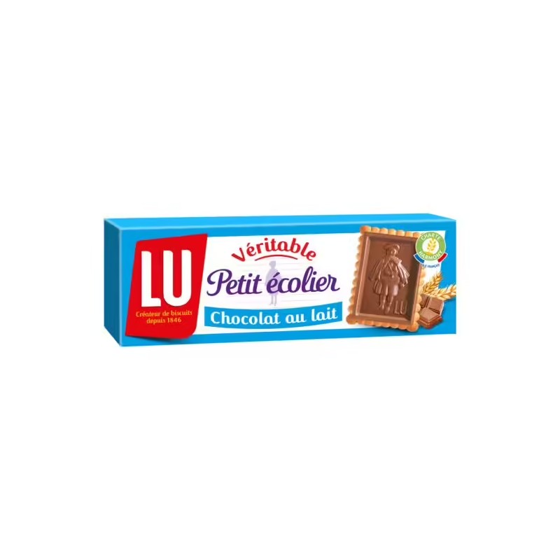 LU Pupil Biscuits covered with chocolate 150 g