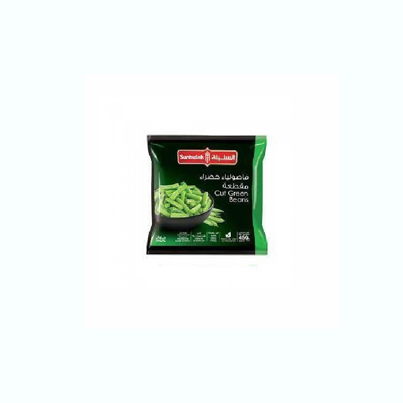 Sunbulah Chopped Green Beans 450 Gm