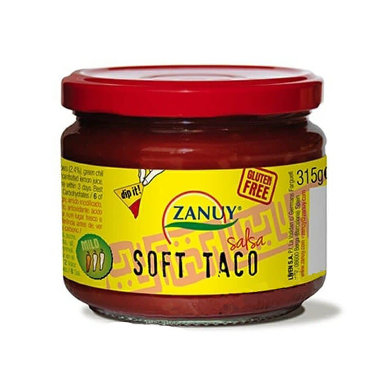 Zannoy Soft Taco Sauce Without Gluten 315g