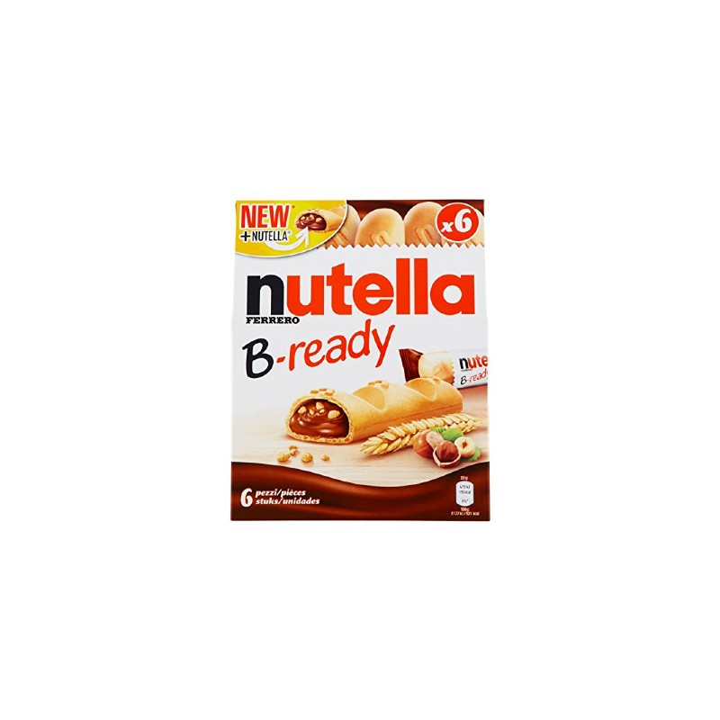 Nutella B-Ready Wafer Stuffed With Nutella Chocolate 132 G