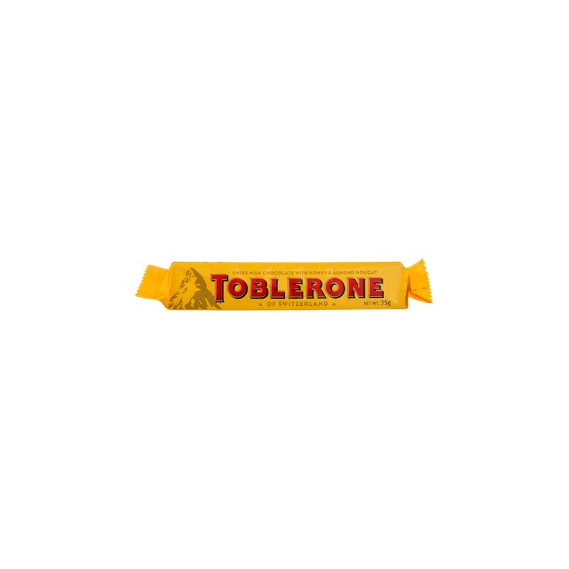 Toblerone Chocolate Stuffed With Honey And Almond Nougat 35 G